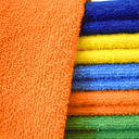 Ver imagem 3 de Kit 24 Panos de Chão Microfibra Flabom Têxtil 50x70 Alta Absorção e Secagem Rápida