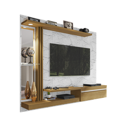 Painel para TV até 55 Polegadas LED Prateleira de Vidro Denver - 4