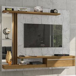 Painel para TV até 55 Polegadas LED Prateleira de Vidro Denver - 8