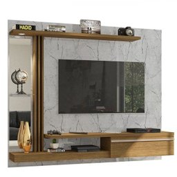 Painel para TV até 55 Polegadas LED Prateleira de Vidro Denver - 10