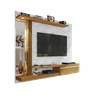 Painel para TV até 55 Polegadas 136cmx160cm LED Prateleira de Vidro Denver - 3