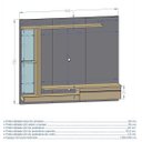 Ver imagem 4 de Painel para TV até 55 Polegadas LED Prateleira de Vidro Denver