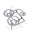 Ver imagem 2 de Fogareiro Duas Bocas Alta Pressão