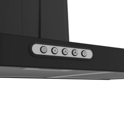 Depurador Fogatti Compact New Embutir Black 90 Cm - 3 Depurador Fogatti Compact New Embutir Black 90 Cm - 3