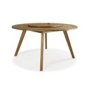 Ver imagem 4 de Mesa Redonda Tampo Giratório 140cm Linha Tambáu