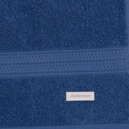 Toalha de Banho Buddemeyer Corine 70cm x 132cm Azul BUDDEMEYER 33947 - 3