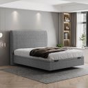 Ver imagem 2 de Cama Flutuante Baú Space Casal Linho - Skybox