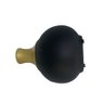 Vaso de Cerâmica Decorativo Colonial Vintage Preto Dourado Fort Line Vaso Cerâmico Decorativo Coloni - 8
