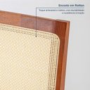 Ver imagem 5 de Kit 2 Cadeiras Madeira Maciça Tiê CabeCasa MadeiraOriginals Marrom/Amêndoa/Bege Claro