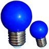 Kit 05 Lâmpadas Led Mini Bulbo Bolinhas 1w E27 110v Amarelo:110v - 5