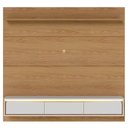 Ver imagem 1 de Painel Tv 65 Pol Bancada Suspensa 180cm com Led Tath Freijó/off C05 - Mpozenato
