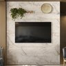Painel Placa Piso Teto TV 75 244x208cm 463GP Calacata Off White MDT - 2
