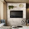 Painel Placa Piso Teto TV 75 244x208cm 463GP Calacata Off White MDT - 5