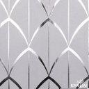 Ver imagem 1 de Papel de Parede Kantai White Swan - Geométrico Fio de Prata