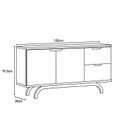 Ver imagem 3 de Balcão Buffet Vicenza 100% Mdf Ype
