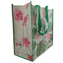 Ver imagem 4 de Bolsa Ecobag Kit 8 Uni Sacola de Ombro Compras Mercado Feira Dobravel Portatil Ab.midia Rafia-08