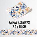 Ver imagem 5 de Faixa Decorativa Adesiva (autocolante) - Azul Marinho e Laranja