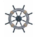 Ver imagem 1 de Enfeite Decorativo Timão de Madeira e Corda - 45 Cm