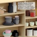 Ver imagem 7 de Armário Aéreo 100% MDF 2 Portas com Nicho 120cm Aura Luciane Móveis
