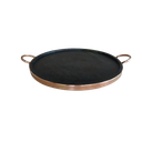 Ver imagem 1 de Kit com 4 Forma de Pizza em Pedra Sabão - Curada