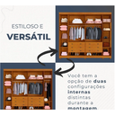 Ver imagem 2 de Guarda Roupa Casal 6 Portas Atlanta Benetil Móveis - Cinamomo