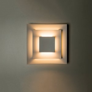 Arandela Led Quadrada 110v 18,5x18,5cm Fiore 