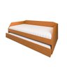 Sofá Cama com Cama Auxiliar Americana Luxo em Mdf Resistente Nobre Nature - 5