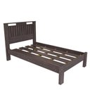 Ver imagem 2 de Cama Solteiro Ripado Alaska Mocaccino