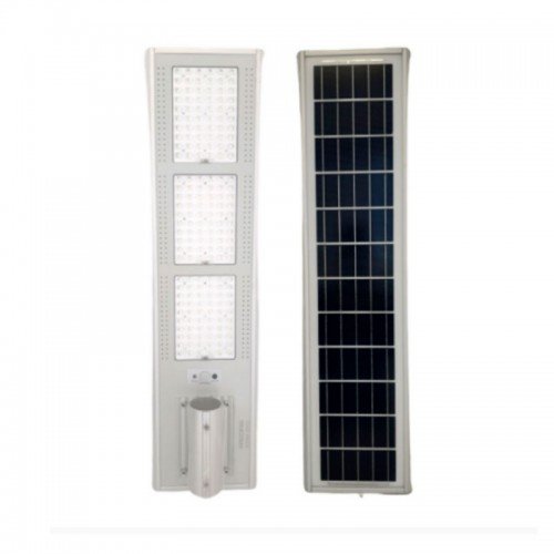 Luminária Fotovoltaica Pública Solar 300 Watts Branco Frio com Sensor