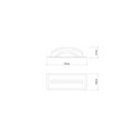 Ver imagem 3 de Desempenadeira Metálica com Base Lisa de Eva Tramontina para Rejunte sem Dentes com Cabo de Madeira