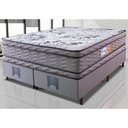 Ver imagem 1 de Cama Box King Colchão Ortofirm + Box 193x203x71 Double Face Espuma D45 Cinza