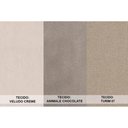 Ver imagem 2 de Kit 2 Cadeiras Sala Jantar Ágata 2 Un Café/suede Creme - Rufato