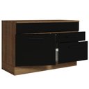 Ver imagem 7 de Balcão Gabinete de Pia 120 X 60 Cm 1 Porta 2 Gavetas Rustic