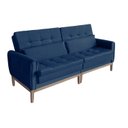 Ver imagem 4 de Sofá Cama Rivieira 2.50m - Azul