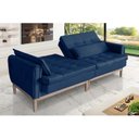 Ver imagem 5 de Sofá Cama Rivieira 2.50m - Azul