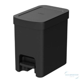 Lixeira quadrada com pedal para colocar em banheiro de casa - 2