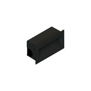 Balizador Save Energy Embutir Led 3w Bivolt Preto 3000k Luz Amarela Se-355.1507