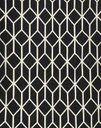 Ver imagem 1 de Tapete Kilim Geometric 150x200 Kg317 Black White
