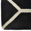 Ver imagem 2 de Tapete Kilim Geometric 150x200 Kg317 Black White