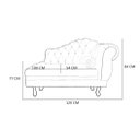 Ver imagem 4 de Recamier Larissa Lado Direito 1,20 Cm Veludo Bege - Montanaris Decor