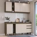 Ver imagem 2 de Cozinha Modulada Connect 6 Peças com Porta Toalha Duna/cristal - Móveis Henn