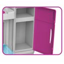 Ver imagem 3 de COZINHA COMPLETA COM ÁGUA MAGIC TOYS REF: 8074 - UN - PINK-BRANCO