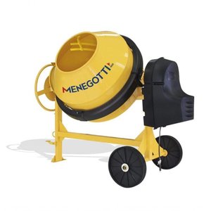 Betoneira 400l Prime com Motor Trif 2cv 220v 60hz 4p com Roda Plastica Menegotti