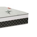 Ver imagem 5 de Cama Box Casal: Colchão Espuma Plumatex D28/EP Anatômico Falcon Ultra Firme + Base CRC Suede Black