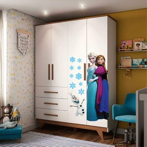 Adesivo para Guarda Roupa Frozen Mod02:26 X 90 Cm