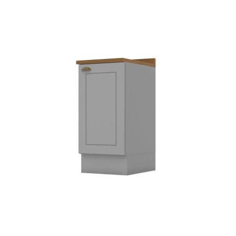 Balcão Modulado 40cm com Tampo 1 Porta Emily Henn