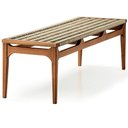 Ver imagem 1 de Banco Teare Ozki 153 Cm (largura) Madeira Eucalipto Cedro Corda Plana Rami