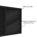 Ver imagem 4 de Janela de Aço Veneziana de Correr Lateral 3 Folhas com Grade Quadrada e Fecho Embutido 100x150