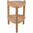 Ver imagem 3 de Mesa Lateral para Sala de Estar Pés Madeira Trium A03 Hanover Roble - Lyam Decor