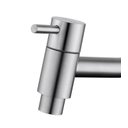 Ver imagem 2 de Torneira Inox Banheiro Design Parede Link Doan Nox10